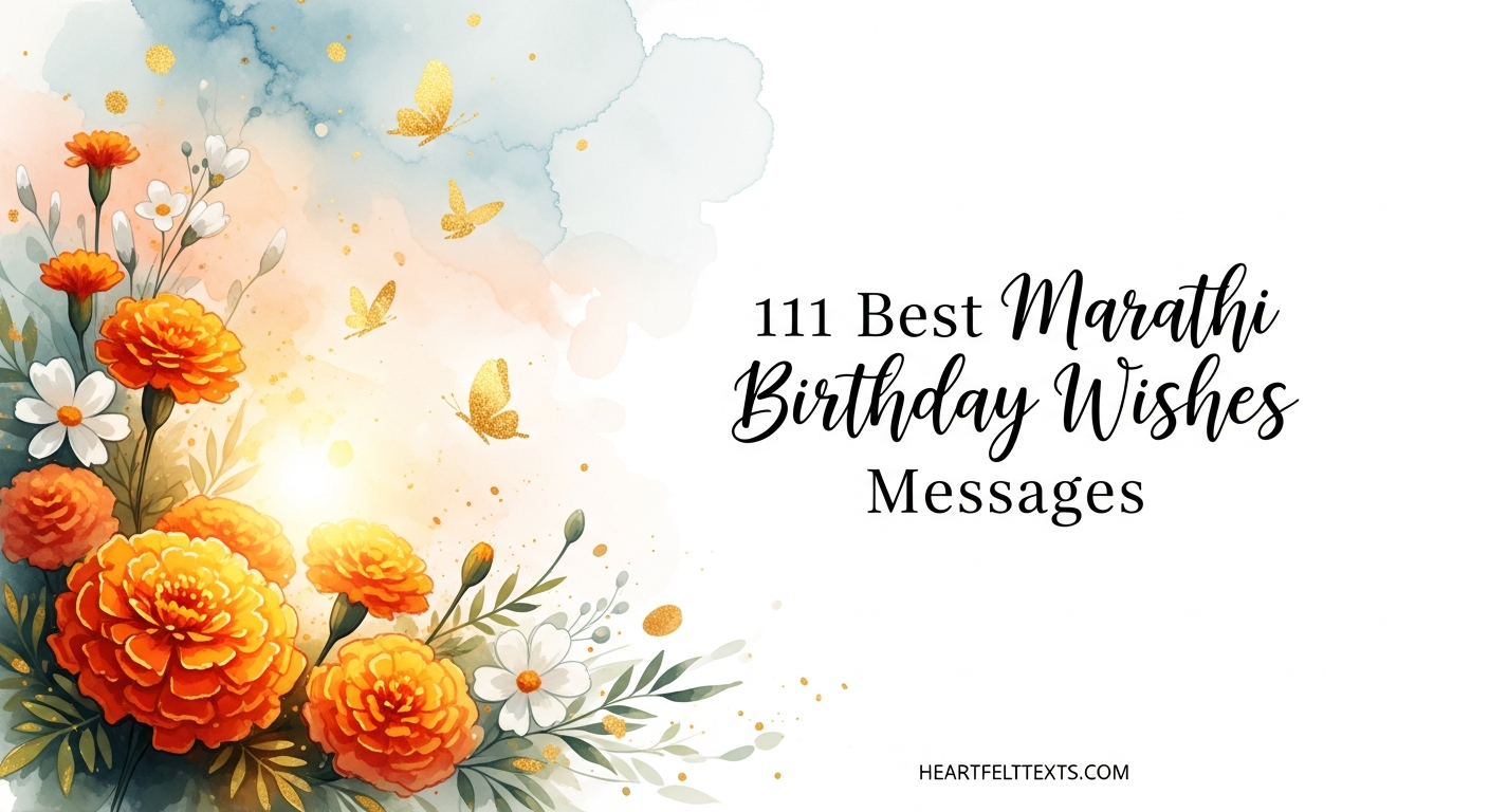 111 Best Marathi Birthday Wishes Messages