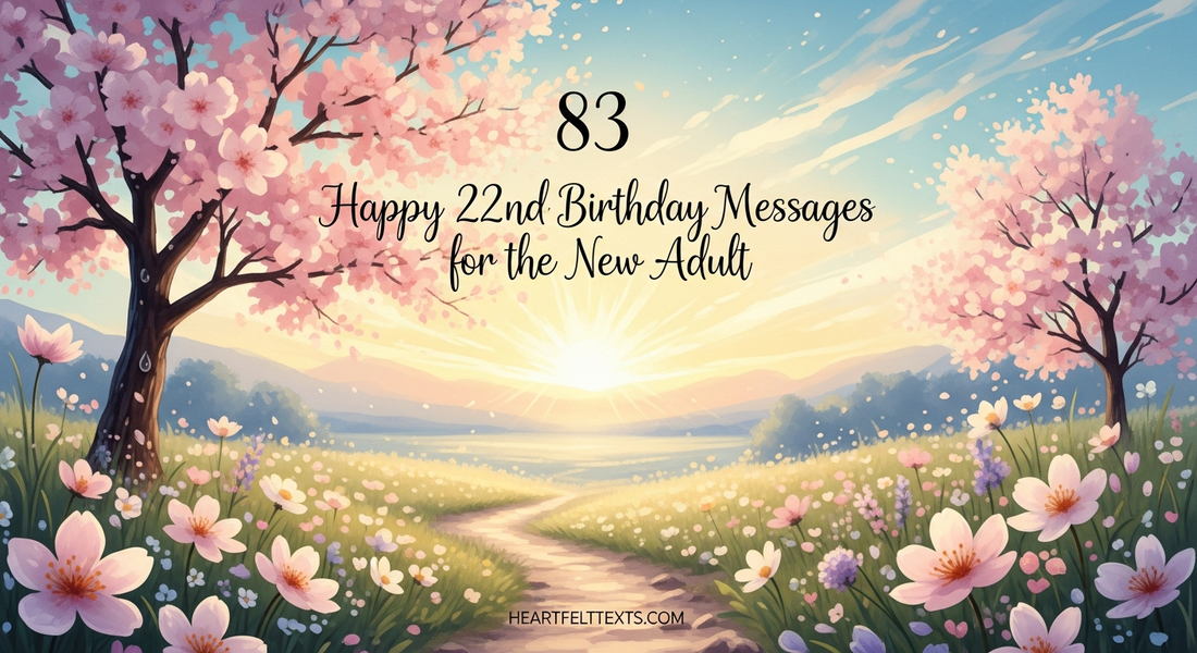 83 Happy 22nd Birthday Messages for the New Adult