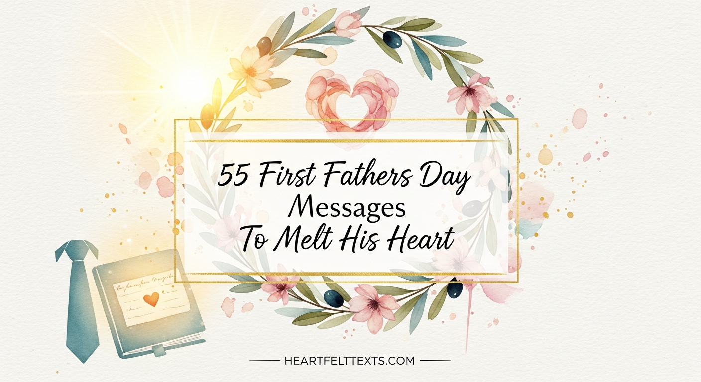 55 First Fathers Day Messages To Melt His Heart