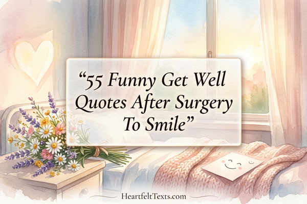 55 Funny Get Well Quotes After Surgery To Smile