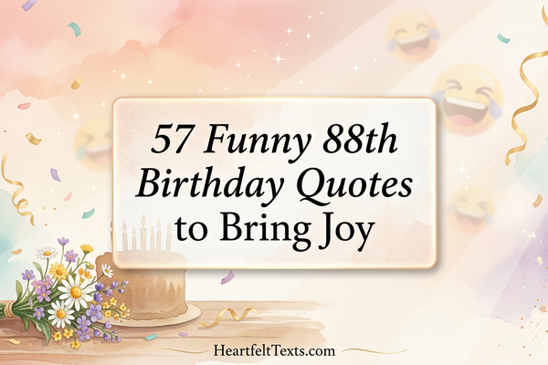 57 Funny 88th Birthday Quotes to Bring Joy