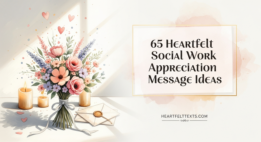 65 Heartfelt Social Work Appreciation Message Ideas