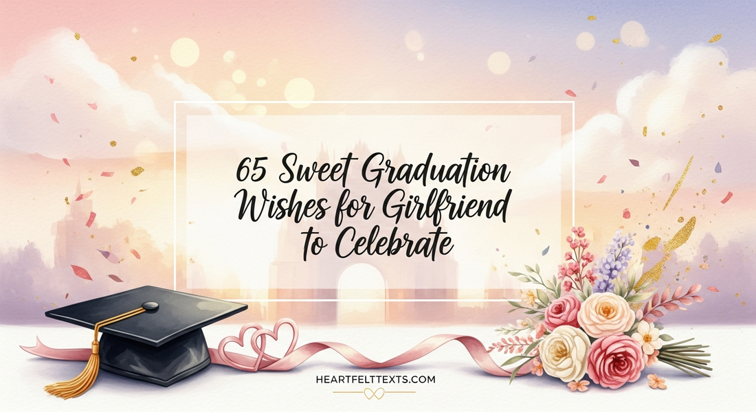 65 Sweet Graduation Wishes for Girlfriend to Celebrate
