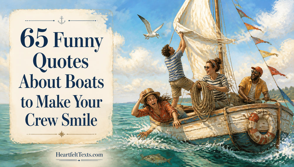 65 Funny Quotes About Boats to Make Your Crew Smile
