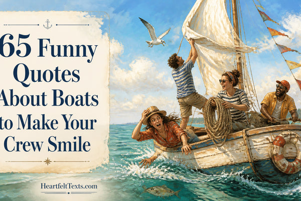 65 Funny Quotes About Boats to Make Your Crew Smile