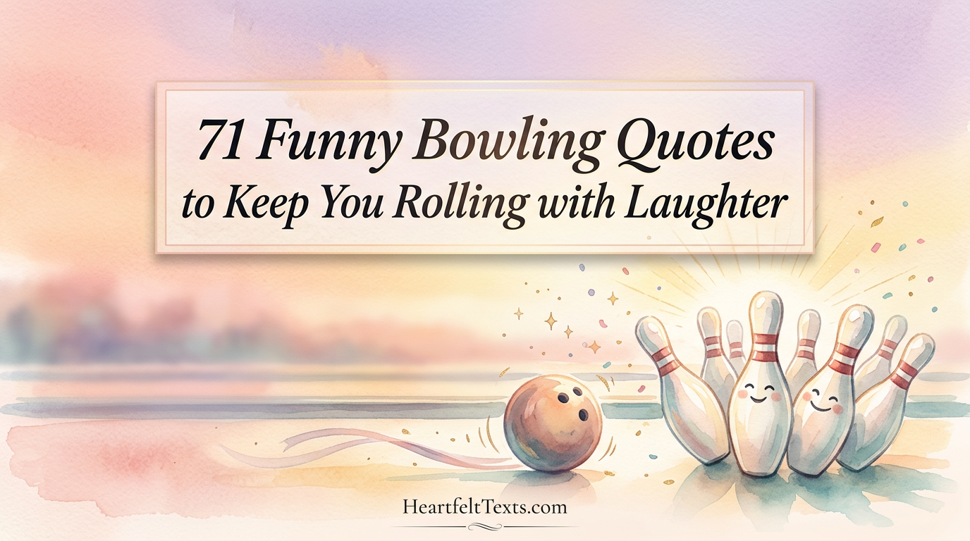 71 Funny Bowling Quotes to Keep You Rolling with Laughter