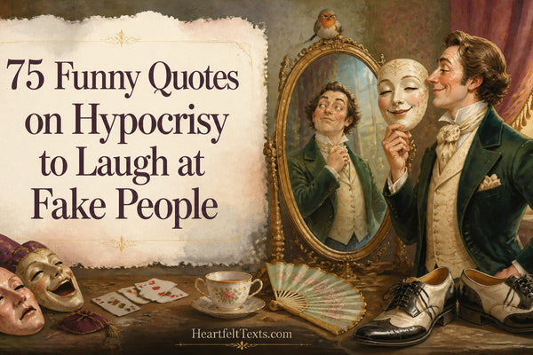 75 Funny Quotes on Hypocrisy to Laugh at Fake People