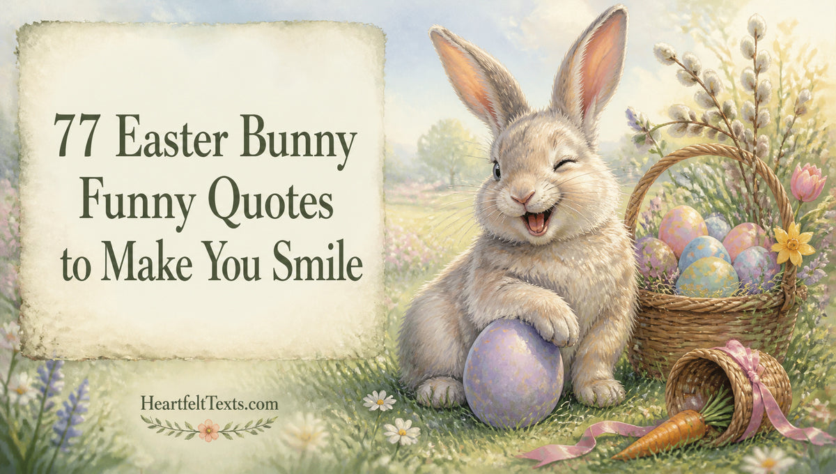 77 Easter Bunny Funny Quotes to Make You Smile