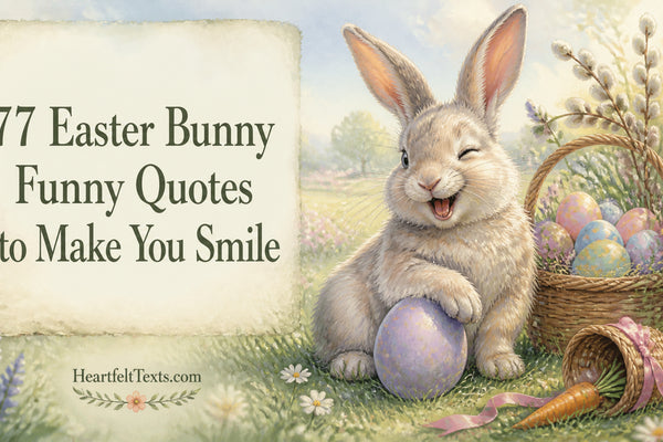 77 Easter Bunny Funny Quotes to Make You Smile