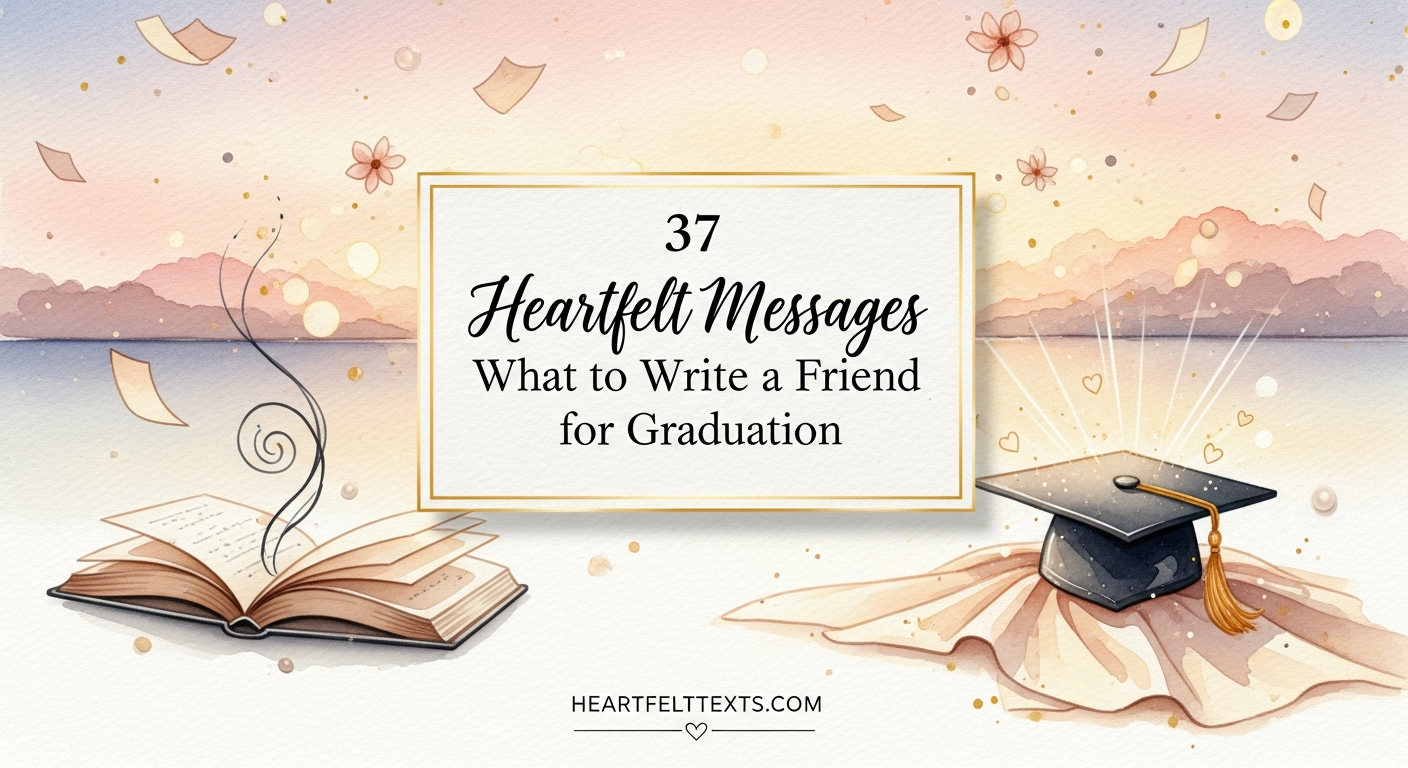 37 Heartfelt Messages What to Write a Friend for Graduation