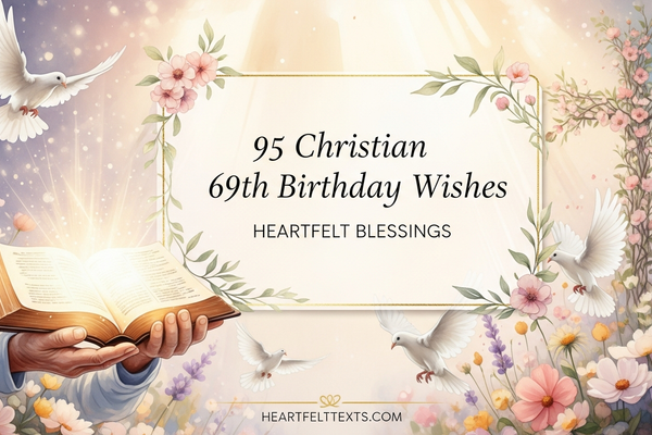 95 Christian 69th Birthday Wishes Heartfelt Blessings