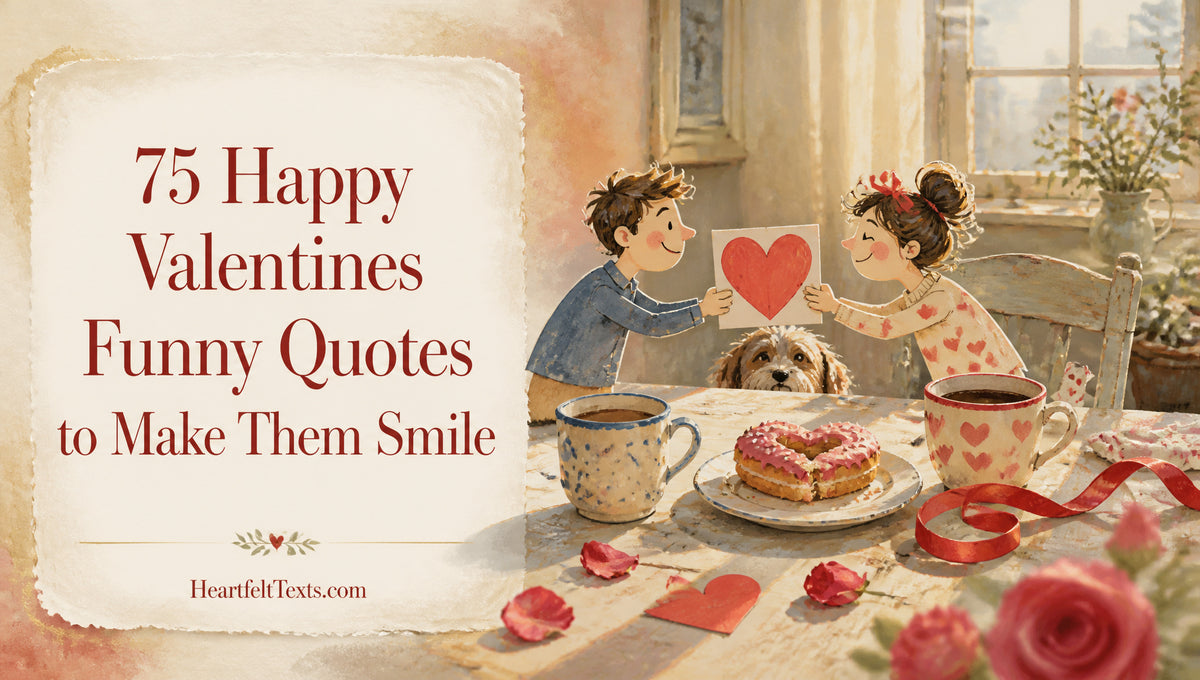 75 Happy Valentines Funny Quotes to Make Them Smile