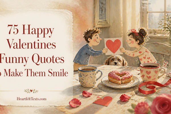 75 Happy Valentines Funny Quotes to Make Them Smile