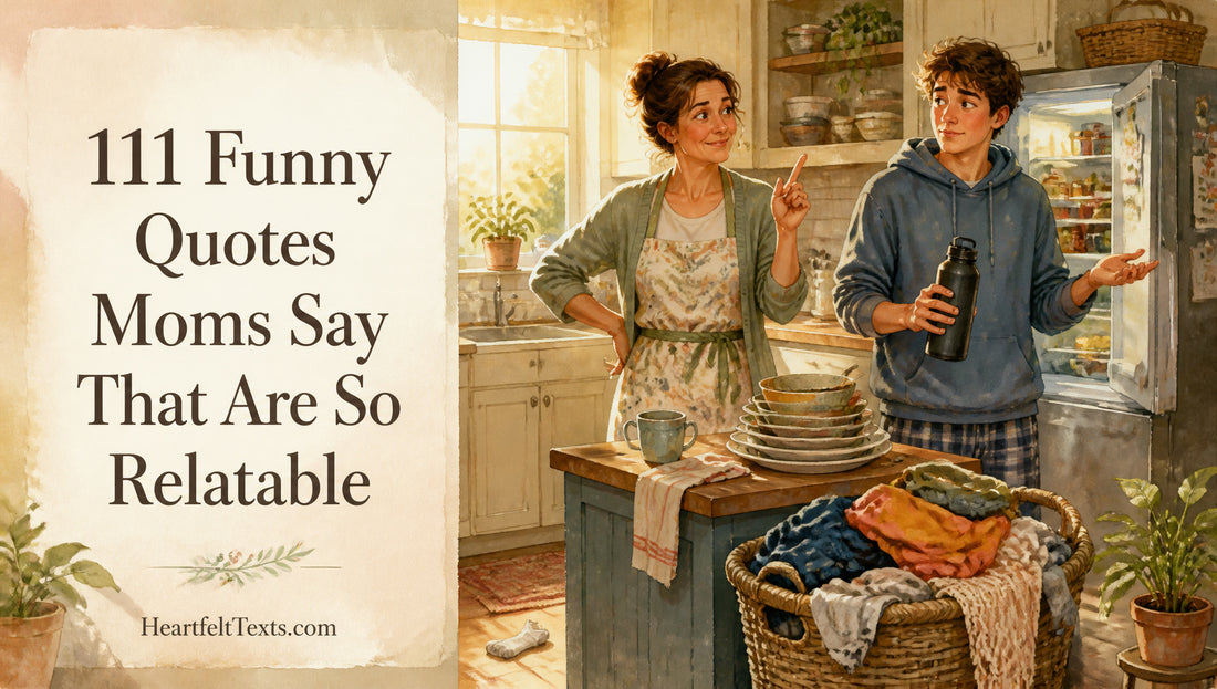 111 Funny Quotes Moms Say That Are So Relatable