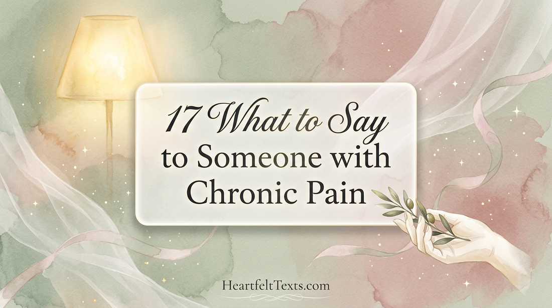 17 What to Say to Someone with Chronic Pain