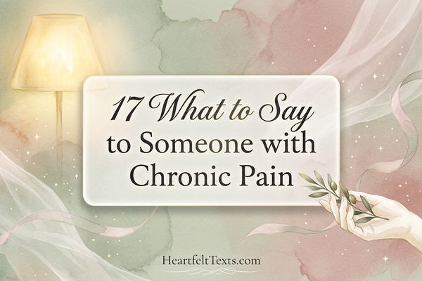 17 What to Say to Someone with Chronic Pain