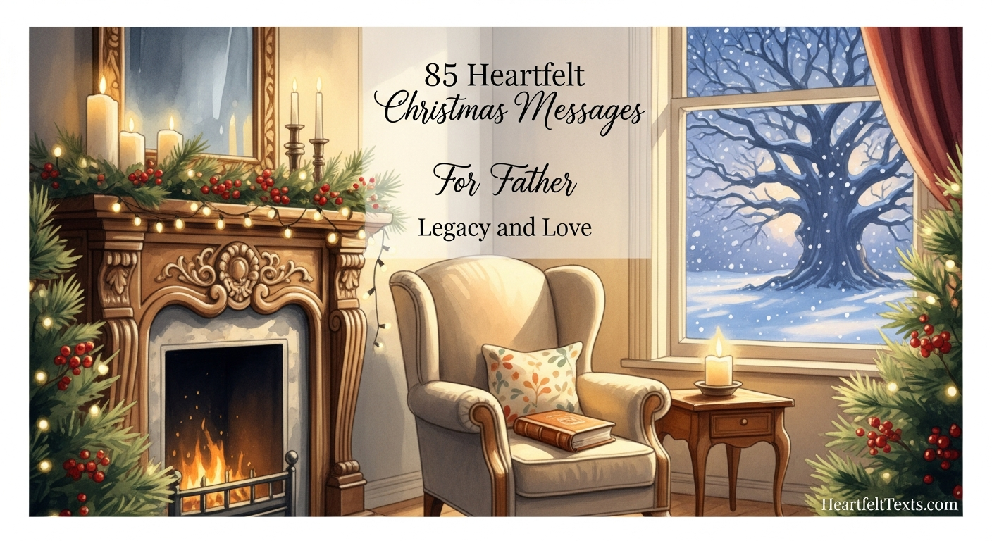 85 Heartfelt Christmas Messages For Father Legacy and Love