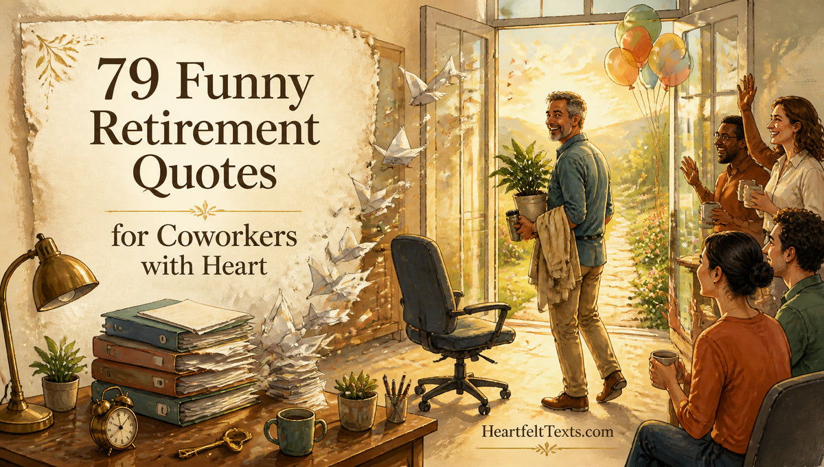 79 Funny Retirement Quotes for Coworkers with Heart