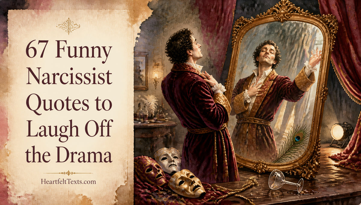 67 Funny Narcissist Quotes to Laugh Off the Drama