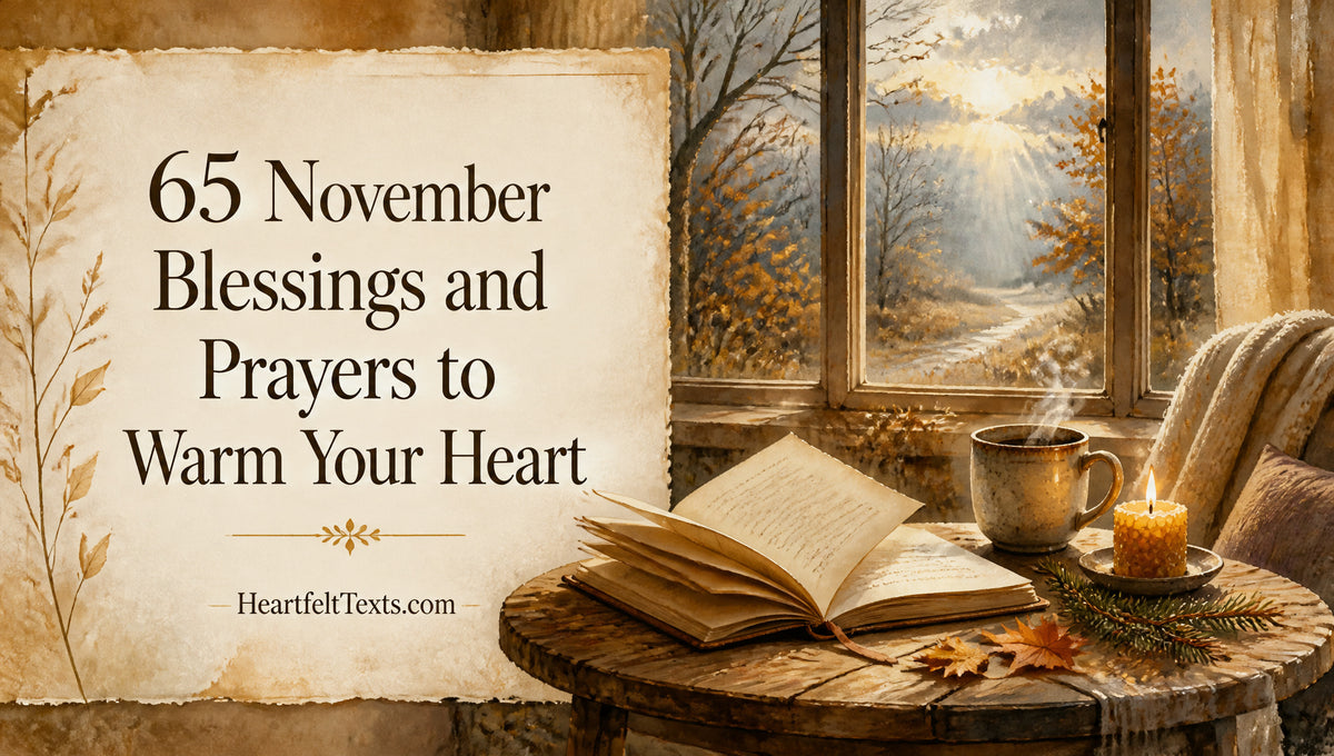 65 November Blessings and Prayers to Warm Your Heart