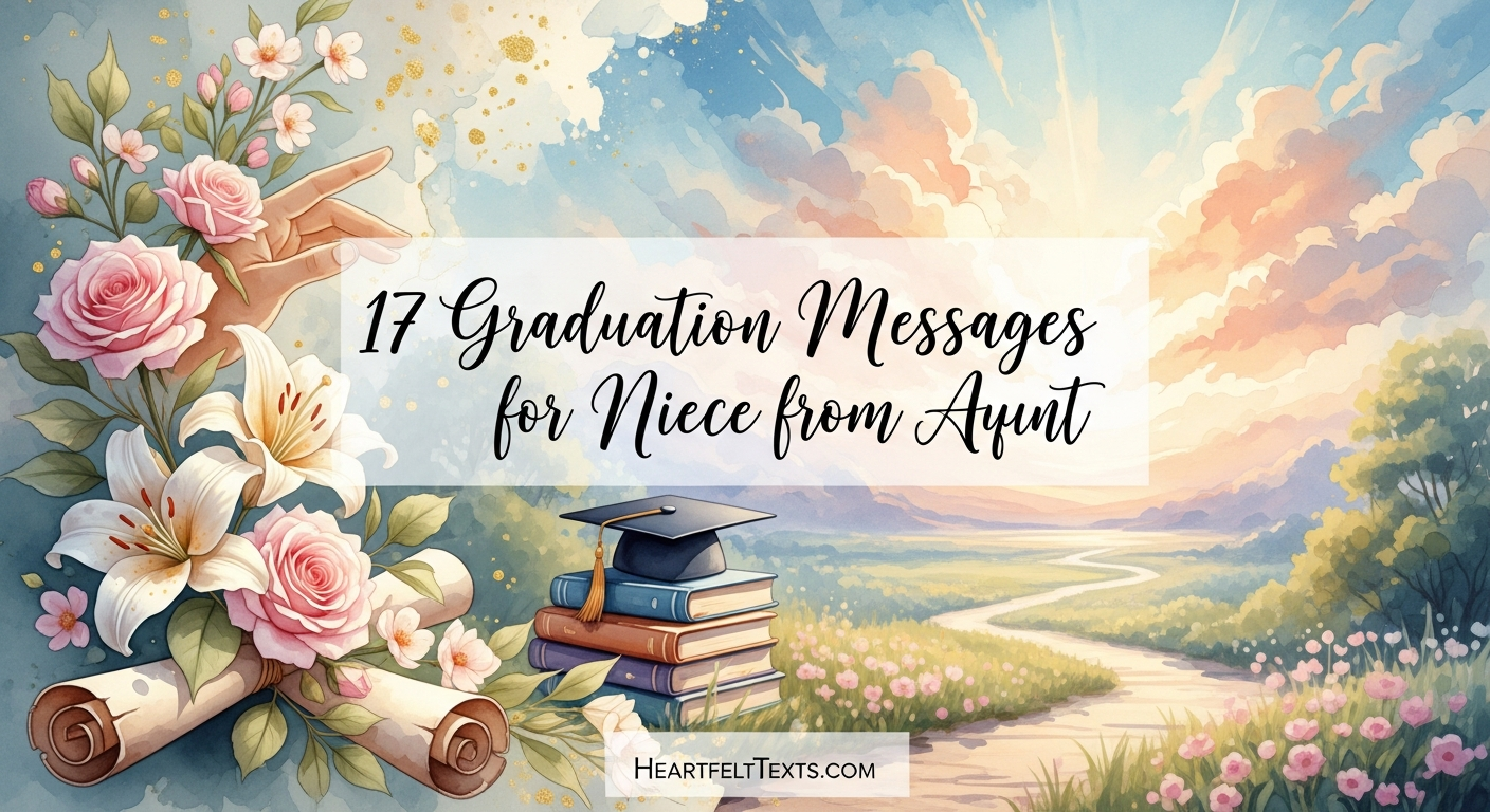 17 Graduation Messages for Niece from Aunt
