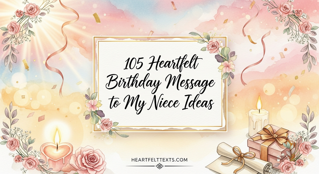 105 Heartfelt Birthday Message to My Niece Ideas