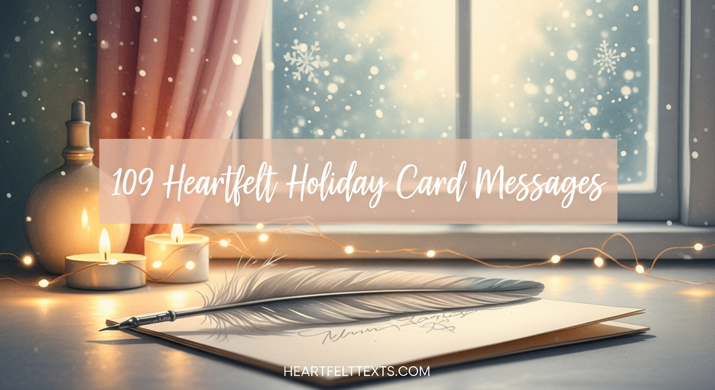 109 Heartfelt Holiday Card Messages