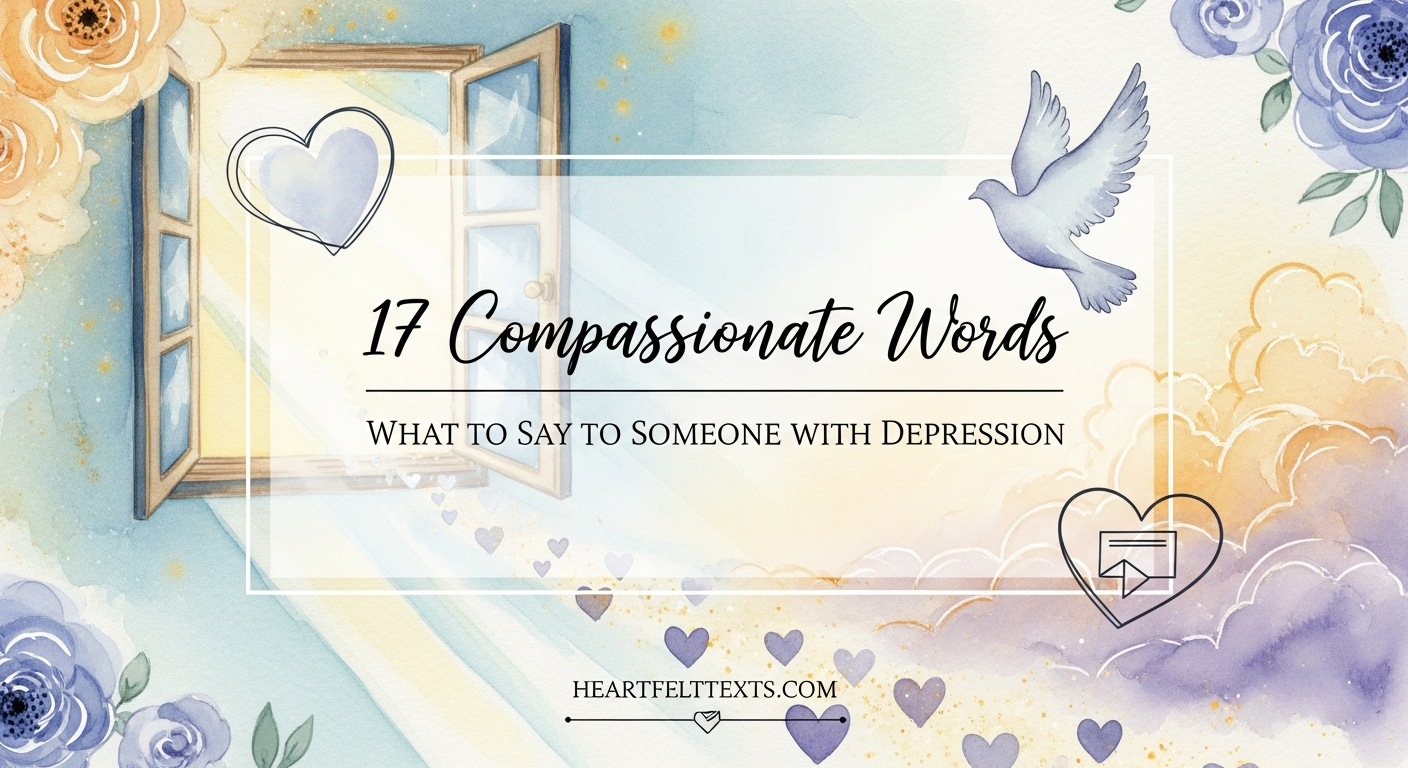17 Compassionate Words What to Say to Someone with Depression