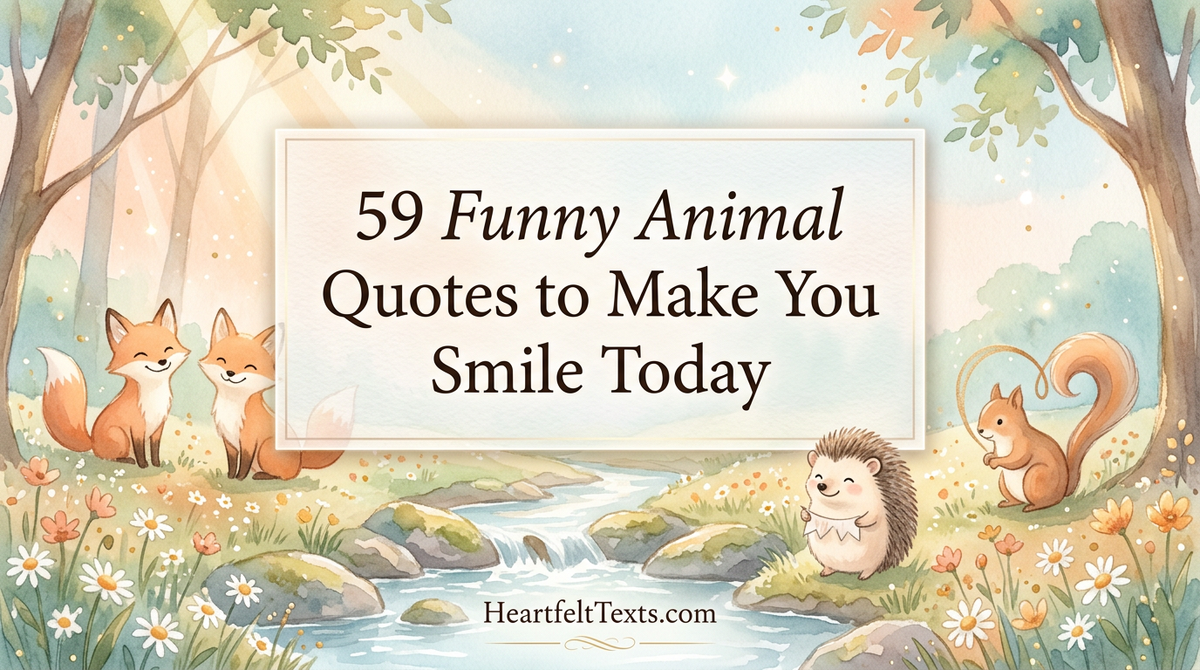 59 Funny Animal Quotes to Make You Smile Today