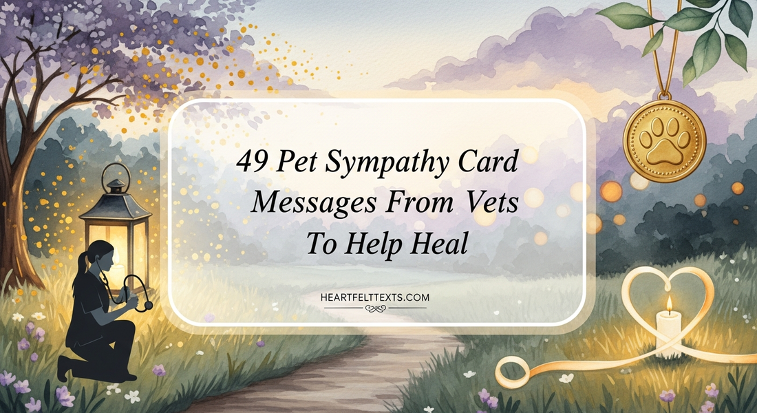 49 Pet Sympathy Card Messages From Vets To Help Heal