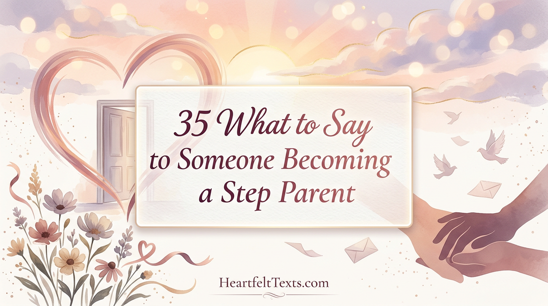 35 What to Say to Someone Becoming a Step Parent