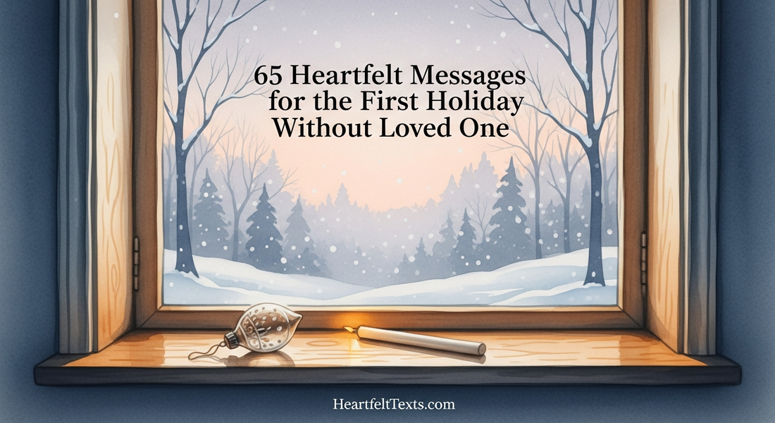 65 Heartfelt Messages for the First Holiday Without Loved One