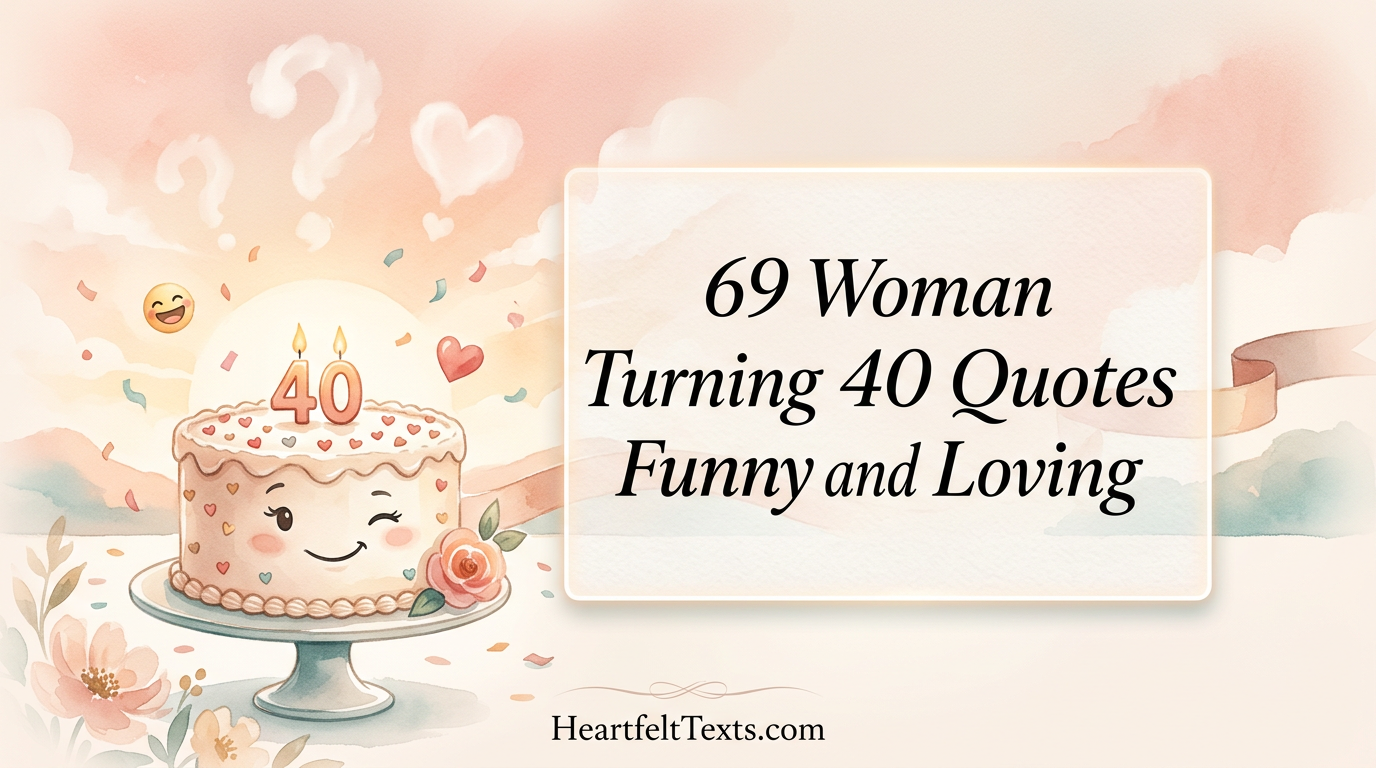 69 Woman Turning 40 Quotes Funny and Loving