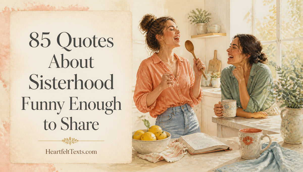 85 Quotes About Sisterhood Funny Enough to Share