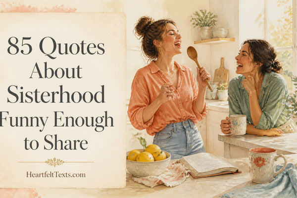 85 Quotes About Sisterhood Funny Enough to Share