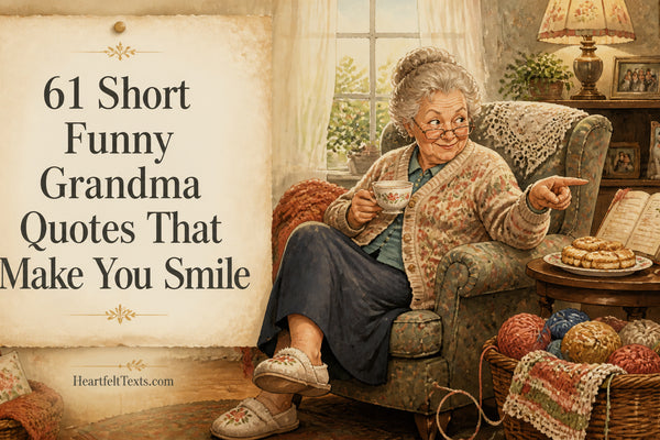 61 Short Funny Grandma Quotes That Make You Smile