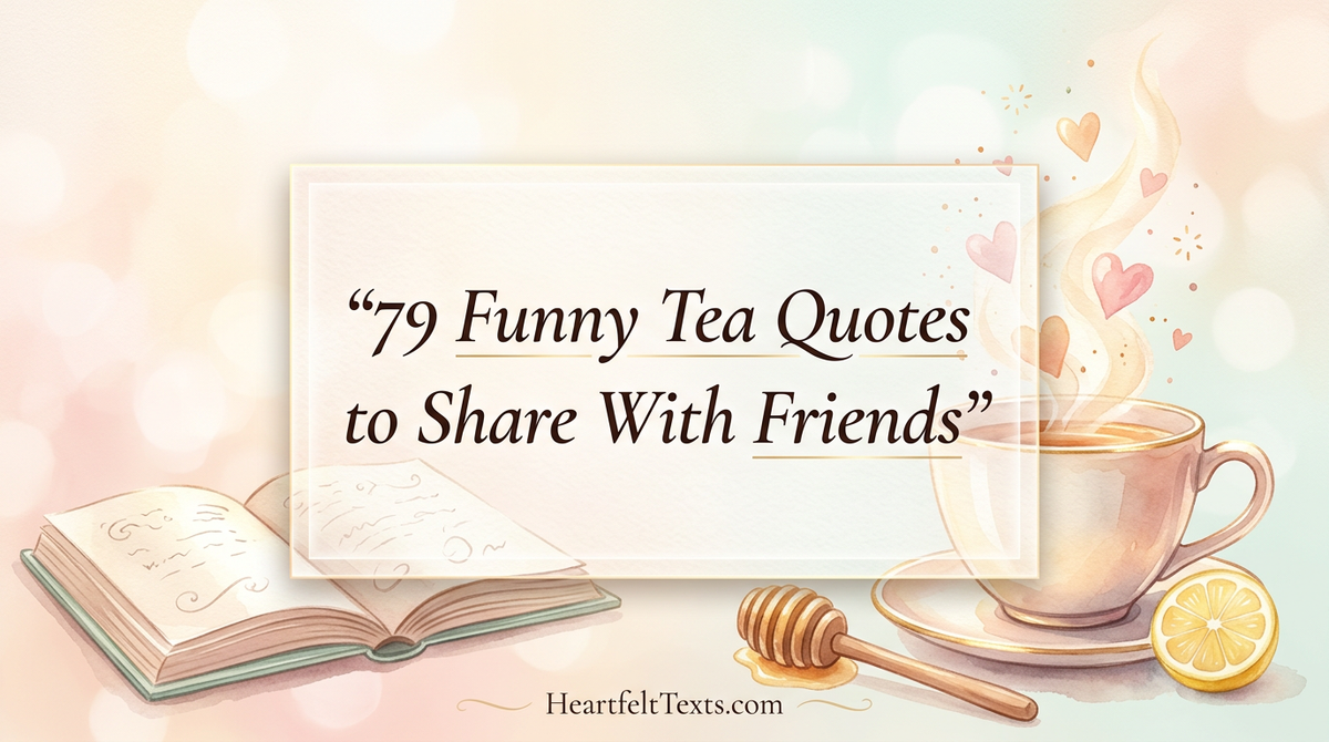 79 Funny Tea Quotes to Share With Friends