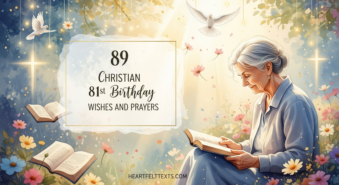 89 Christian 81st Birthday Wishes and Prayers