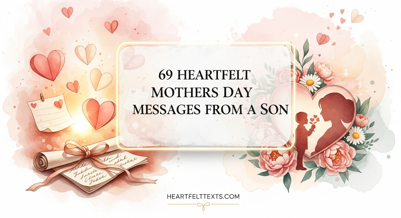 69 Heartfelt Mothers Day Messages From a Son