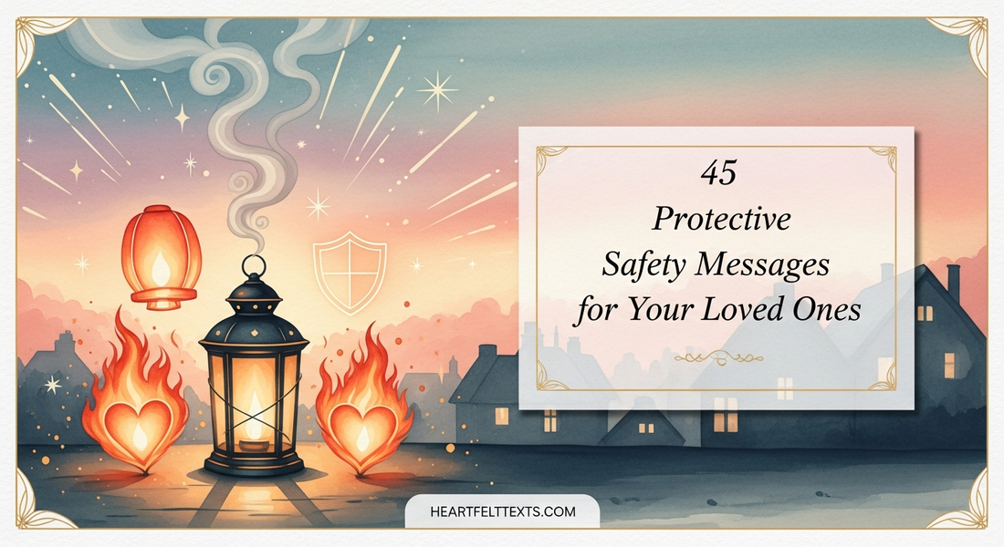 45 Protective Fire Safety Messages for Your Loved Ones