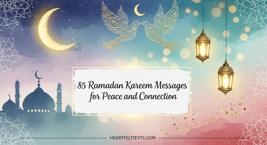 85 Ramadan Kareem Messages for Peace and Connection
