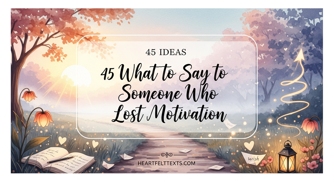 45 Ideas What to Say to Someone Who Lost Motivation
