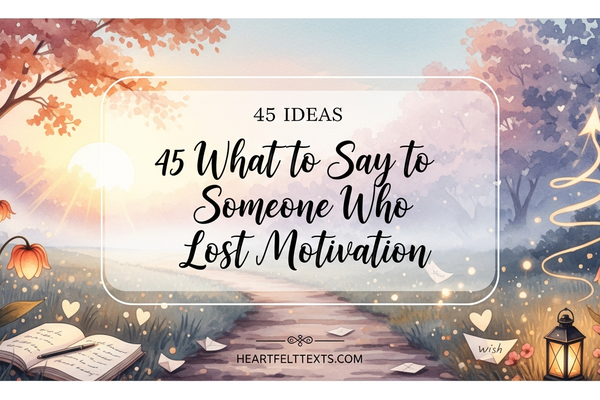 45 Ideas What to Say to Someone Who Lost Motivation