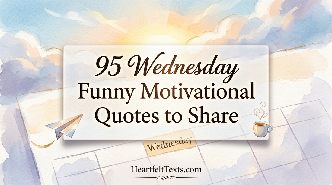 95 Wednesday Funny Motivational Quotes to Share