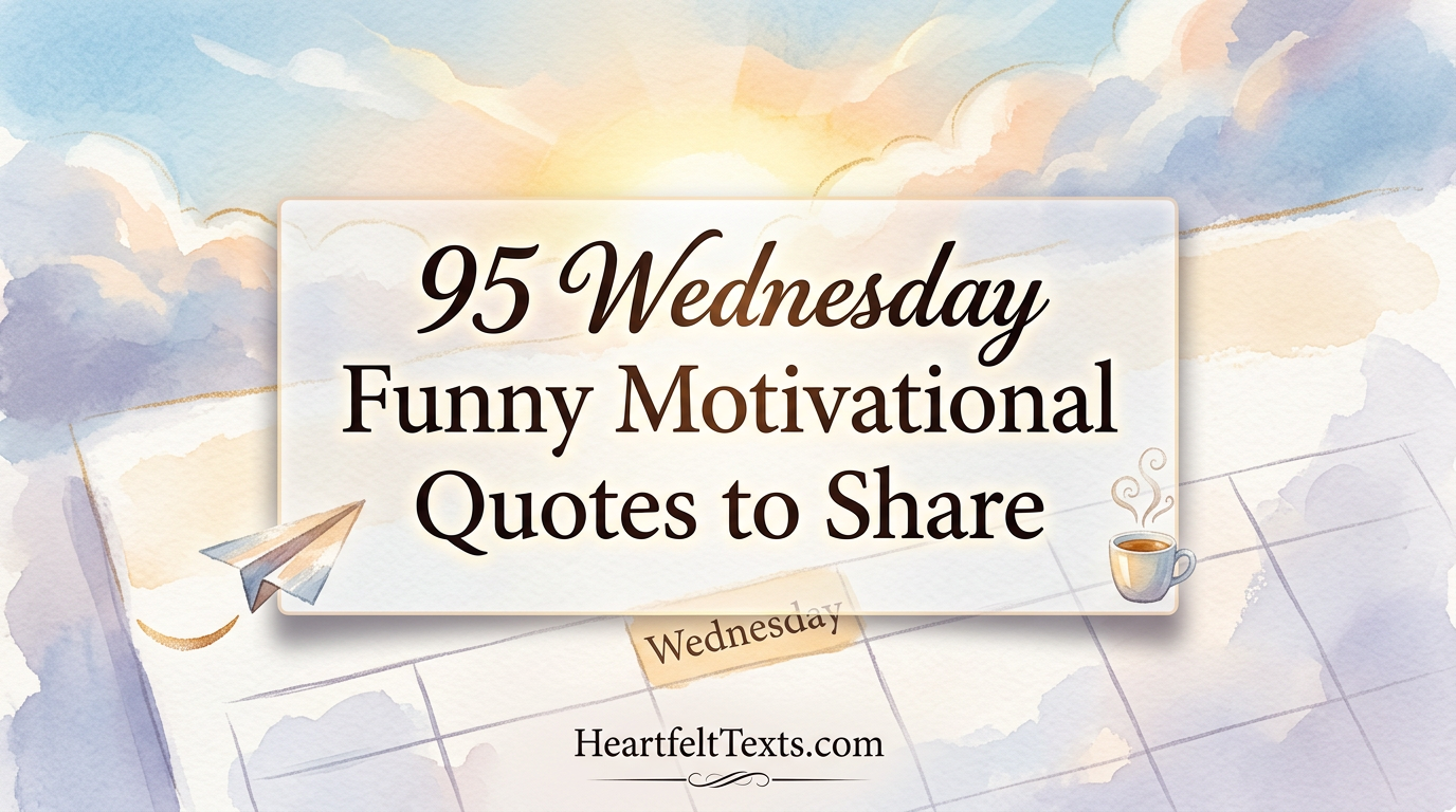95 Wednesday Funny Motivational Quotes to Share