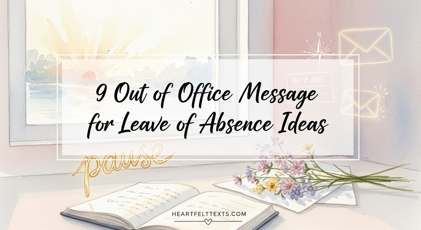 9 Out of Office Message for Leave of Absence Ideas