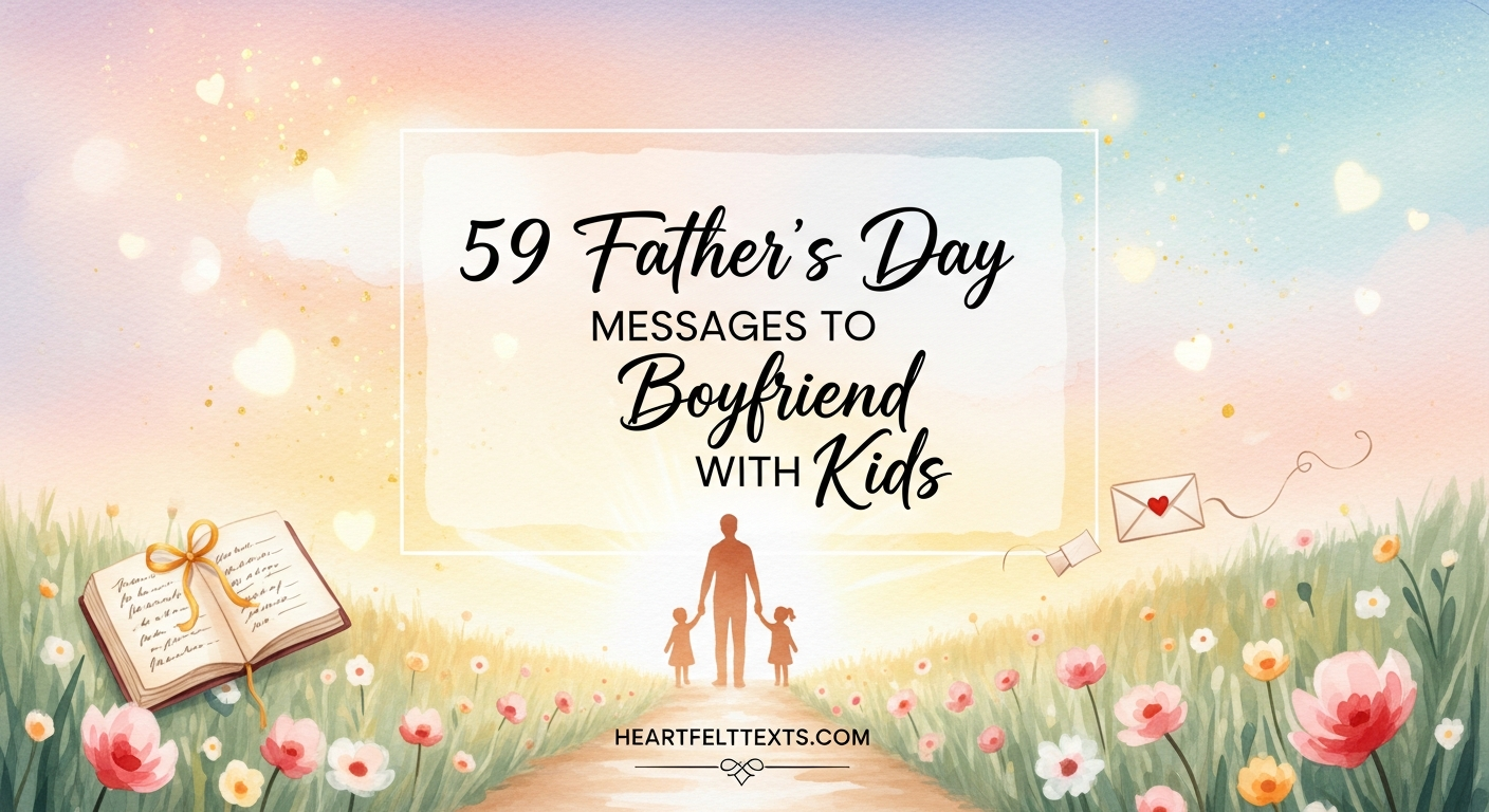 59 Father's Day Messages to Boyfriend with Kids
