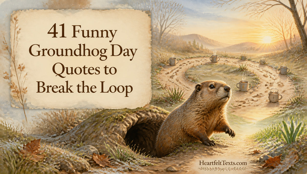 41 Funny Groundhog Day Quotes to Break the Loop