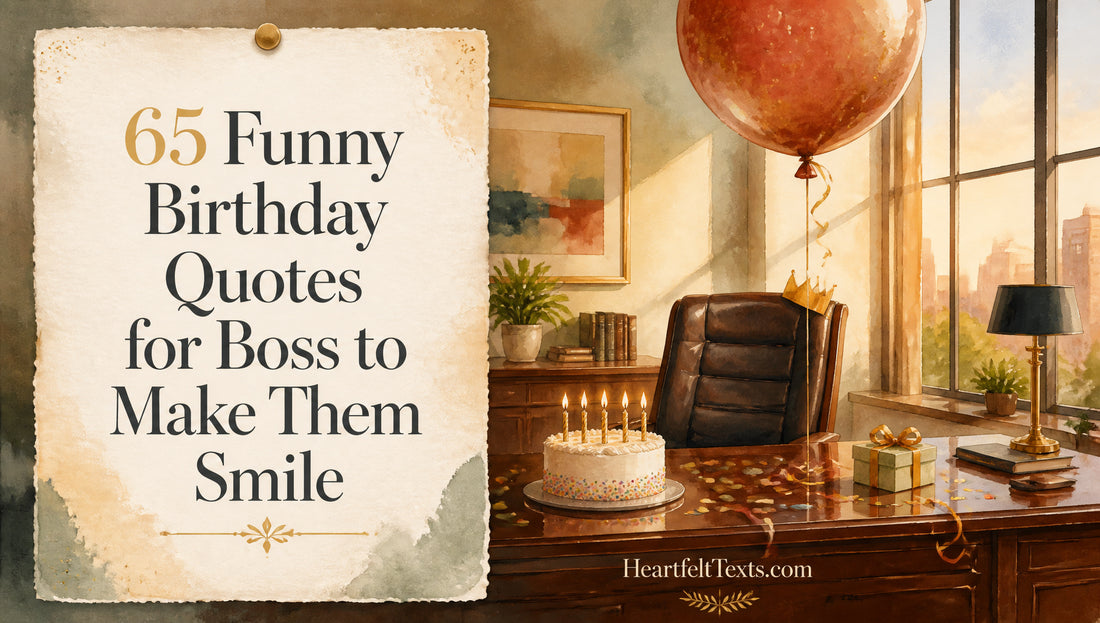 65 Funny Birthday Quotes for Boss to Make Them Smile