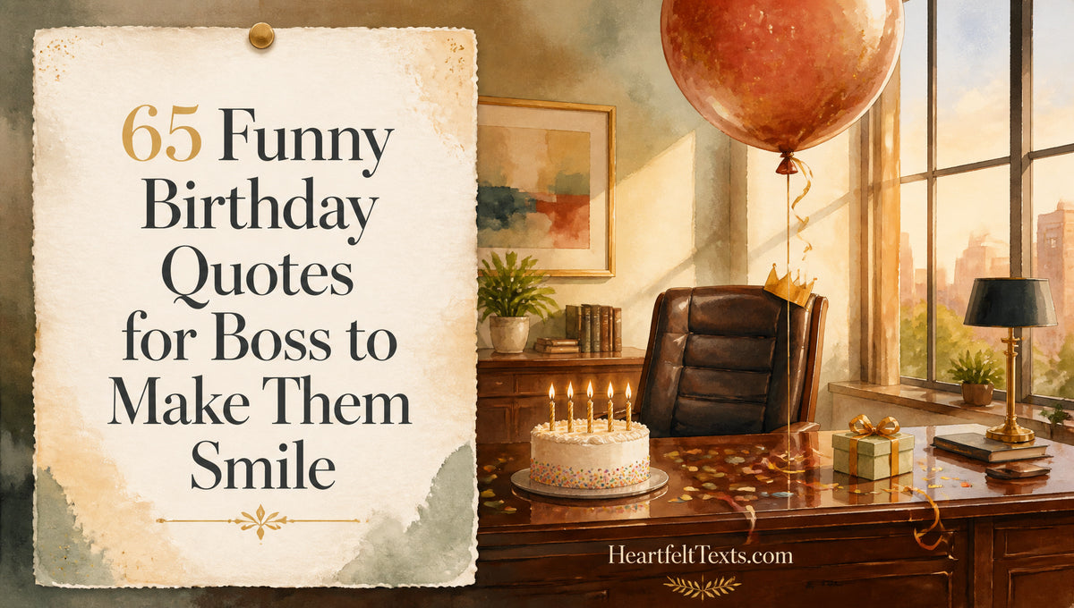 65 Funny Birthday Quotes for Boss to Make Them Smile